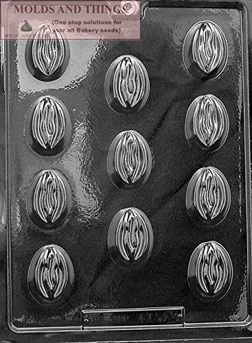 Bite Size Ladies Adult Chocolate Candy Mold with Copyrighted Molding Instructions