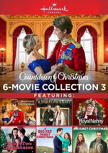 Hallmark Countdown to Christmas 6-Movie Collection 3 Featuring: A Royal Corgi Christmas, A Fabled Holiday, The Royal Nanny, A Tale of Two and more