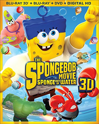 Spongebob Movie: Sponge Out of Water [Blu-ray] [3D Blu-ray]