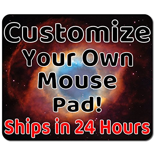 Personalized Mouse Pad - Add Pictures, Text, Logo or Art Design and Make Your Own Customized Mousepad. Each Custom Mouse Mat Comes in a Colorful Gift Bag. Personalized Your Gaming Mousepad