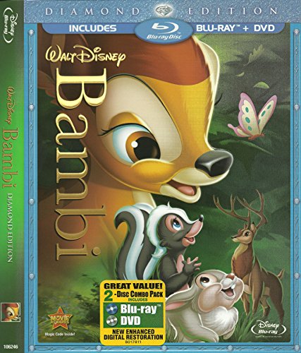 Bambi (Two-Disc Diamond Edition Blu-ray/DVD Combo in Blu-ray Packaging)