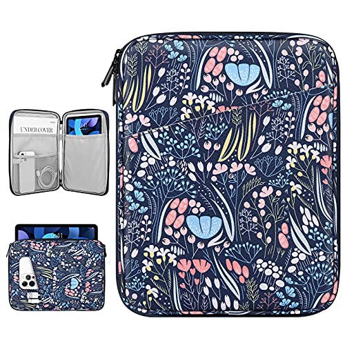 Dadanism 9-11 Inch Tablet Sleeve Case for iPad 10.2 2021-2019, iPad Pro 11 2021-2018, iPad Air 5/4 10.9 2022, iPad 10th Gen 10.9 2022, Galaxy Tab A8 10.5 2022, Tablet Protective Sleeve Bag, Night Blue