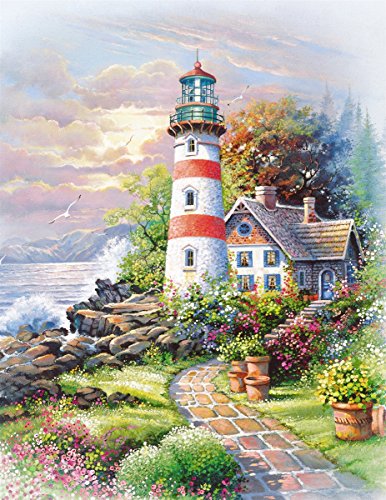 Springbok Puzzles - Signal Point - 500 Piece Jigsaw Puzzle - Large 18 Inches by 23.5 Inches Puzzle - Made in USA - Unique Cut Interlocking Pieces