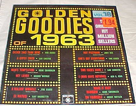 Golden Goodies of 1963 Vol. 18 (The Original Hit Million Sellers) Record Album Vinyl LP