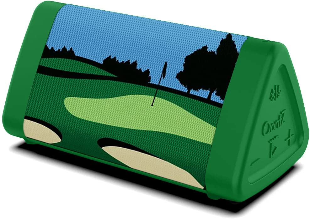 OontZ Golf-Edition Bluetooth Speaker, Portable Wireless Bluetooth 5.0 Action Sports Speaker, 10 Watts, up to 100 ft Bluetooth Range, Loud Portable Bluetooth Speaker (Golf-Green)