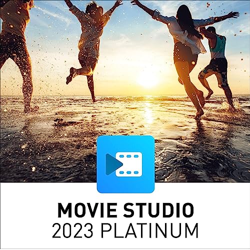 MAGIX Movie Studio Platinum 2023 – For memories that last forever | Video editing software | Video editing program | for Windows 10/11 PC | 1 download license
