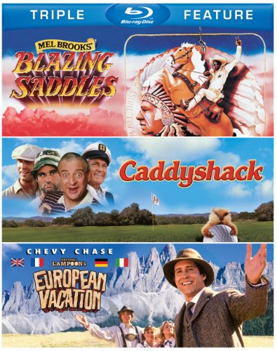 Blazing Saddles / Caddyshack / National Lampoon's European Vacation (Triple Feature) [Blu-ray]