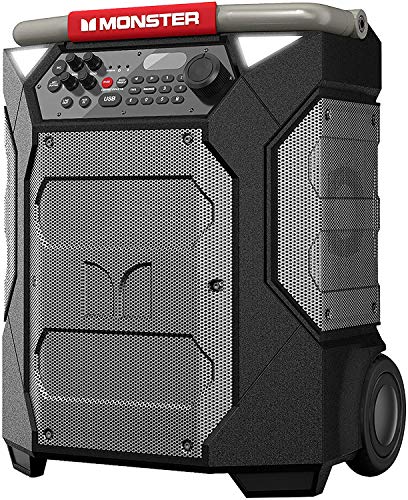Monster Rockin' Roller 270 Portable Indoor/Outdoor Wireless Speaker - Gray/Black