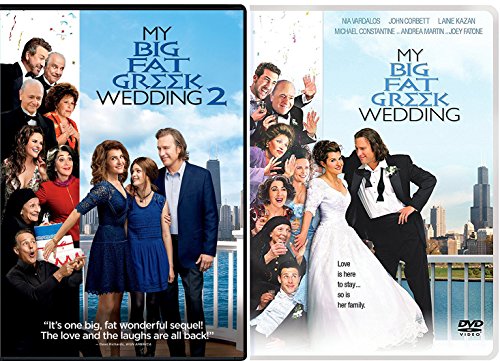 The Portokalos Family Double Feature My Big Fat Greek Wedding & Part 2 Greekquel Double Feature Pack