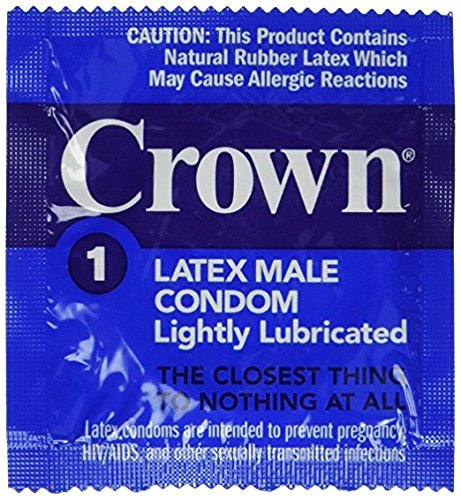 Okamoto Crown Condoms - 50 Bulk Count (50 Pack)