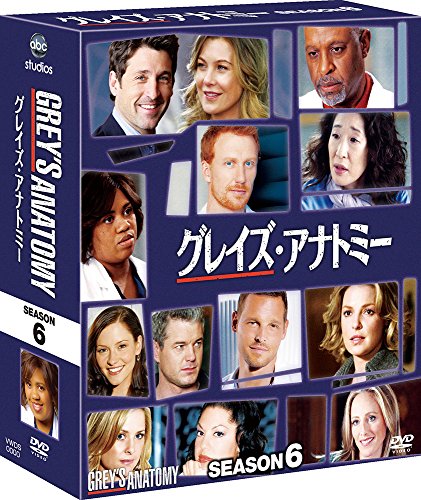 Grey's Anatomy Season 6 Compact Box DVD