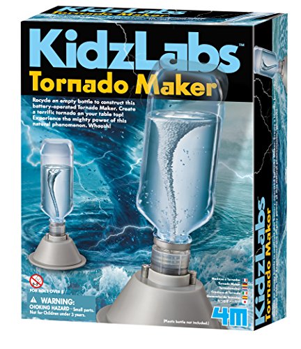 4M Tornado Maker Science Kit, STEM Powered Kids, For Boys & Girls Ages 8+