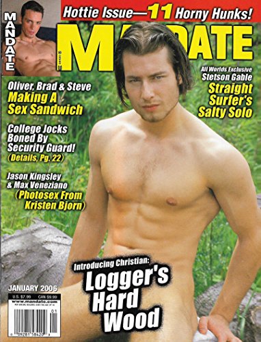 Christian (Naked Outdoors) l Hottie Issue -- 11 Horny Hunks! l Stetson Gable - January, 2006 Mandate