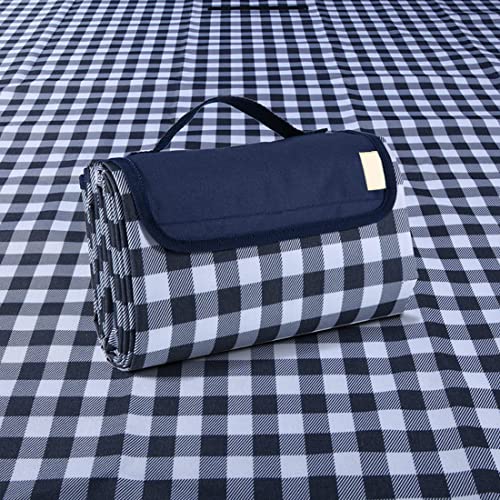 RUIBOLU Large Picnic Blanket Beach Blankets, 80''x80'' Picnic Mat Waterproof