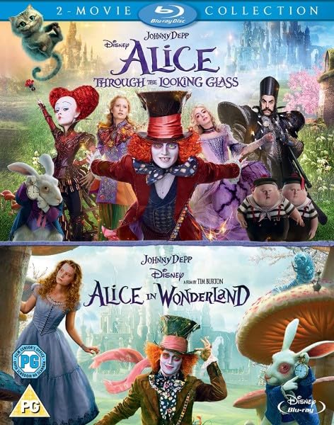 Alice In Wonderland / Alice Through The Looking Glass [Blu-Ray]