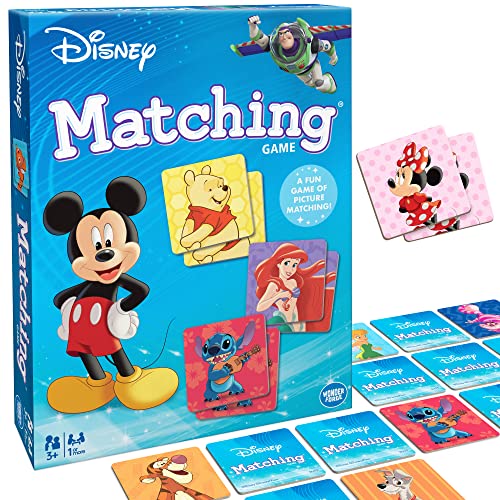 Disney Classic Characters Matching Game for Kids Age 3-5 by Wonder Forge