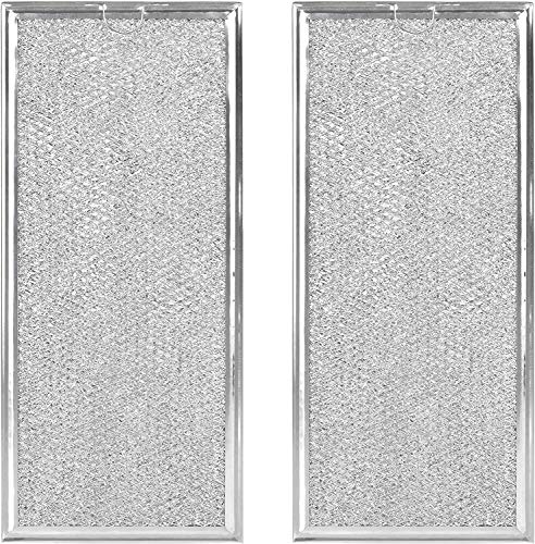 Microwave Grease Filter Compatible with Whirlpool and GE Microwaves 2 Pack Approx 13' x 6'