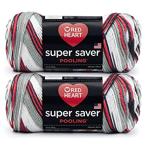 Red Heart Super Saver Pooling (2-Pack) Haute 5 Oz Ea Skein