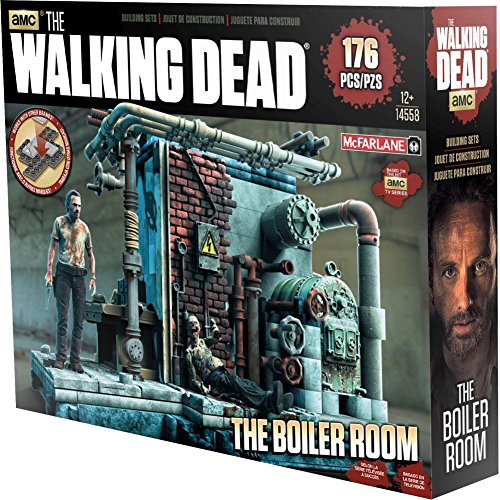 McFarlane Toys Construction Sets, The Walking Dead TV Prison Boiler Room, Play Set