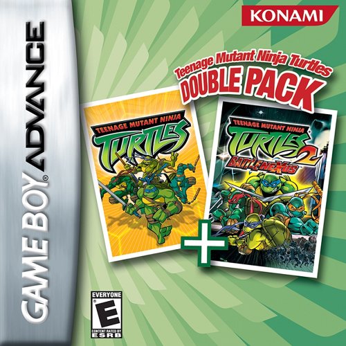 Teenage Mutant Ninja Turtles Double Pack, Teenage Mutant Ninja Turtles & Teenage Mutant Ninja Turtles 2 (Renewed)