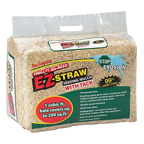 Rhino Seed & Landscaping Supply EZ Straw MLCH/TACK 1CUFT