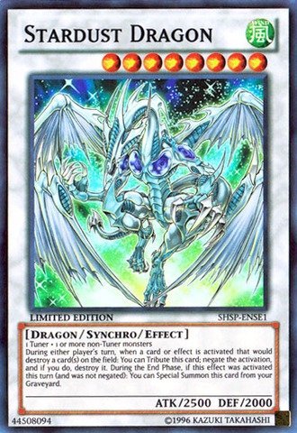Yu-Gi-Oh! - Stardust Dragon (SHSP-ENSE1) - Shadow Specters: Special Edition -... by yugioh