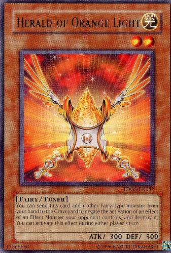 Yu-Gi-Oh! - Herald of Orange Light (TDGS-EN082) - The Duelist Genesis - Unlimited Edition - Rare