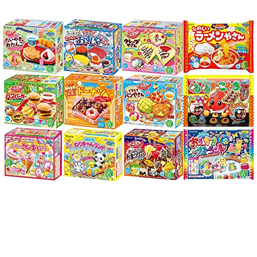 Popin' Cookin' Series Randomly 4pcs Selection Assortment SET Japanese DIY Candy Ninjapo