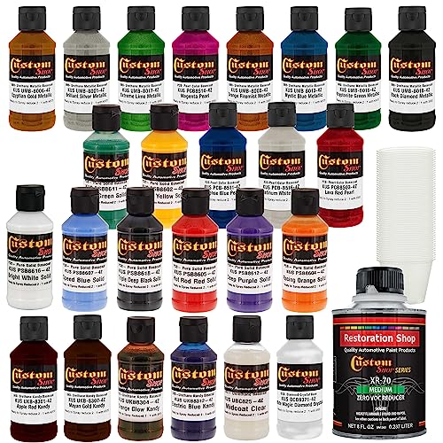 24 Color Starter Set for Custom Paint Jobs from Kustom Shop