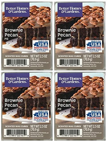 Better Homes and Gardens Brownie Pecan Pie Scented Wax Cubes - 4-Pack