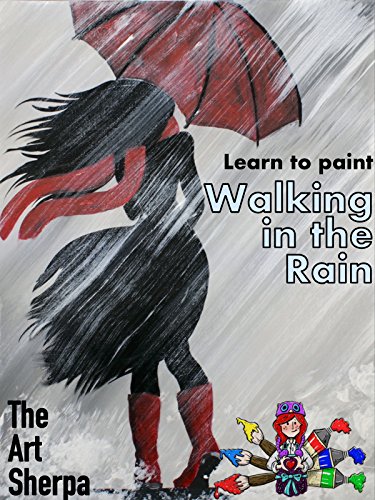 Learn to paint Walking in the Rain with The Art Sherpa