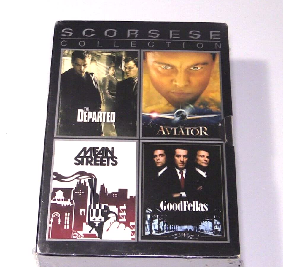 Scorsese Collection (Widescreen): The Departed 2-Disc Special Edition, Goodfellas 2-Disc Special Edition, Mean Streets, The Aviator 2-Disc Special Edition)