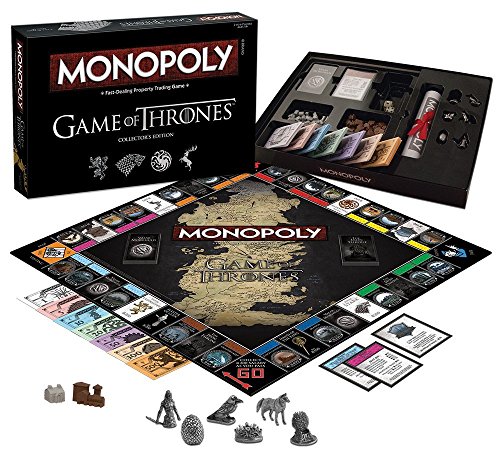 Winning Moves Games Board Game - Deluxe Game of Thrones Monopoly