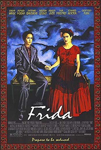FRIDA (2002) Original Authentic Movie Poster 27x40 - Double-Sided - Salma Hayek - Alfred Molina - Mia Maestro - Patricia Reyes Spindola