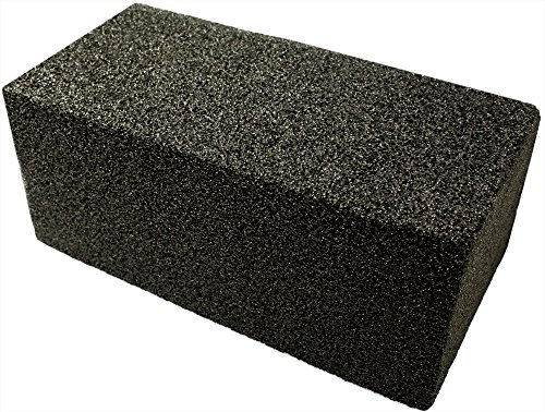 Heavy Duty Grill Cleaning Brick 1 Pack. Commercial Grade Pumice Stone Tool Cleans & Sanitizes Restaurant Flat Top Grills or Griddles. Remove Grease Stains and Dirt Without Harsh Chemicals or Abrasives