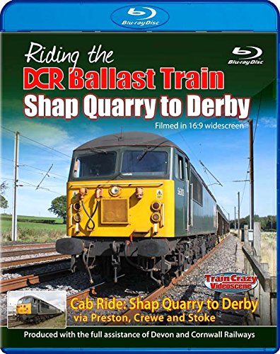 Riding the DCR Ballast Train - Shap Quarry to Derby. Blu-ray