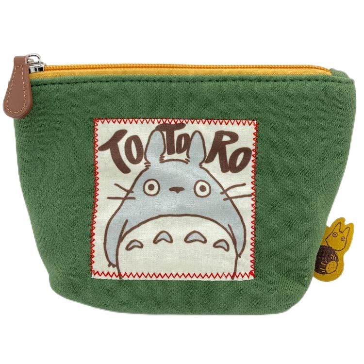 Marushin 1165049600 Ghibli Pouch, My Neighbor Totoro, Autumn Green, Present, Gift, Birthday, Accessory Storage, Cosmetics Storage