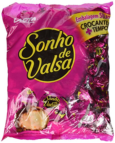 Lacta Bonbon Sonho De Valsa oz Bombom Sonho De Valsa 1kg, Chocolate, 35.27 Ounce, 2.2 pound (pack of 1)