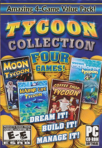 Tycoon Collection (Includes: Moon Tycoon, Marine Life, Coffee Shop and Ocean Explorer Tycoon)