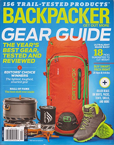Backpacker Magazine April 2016