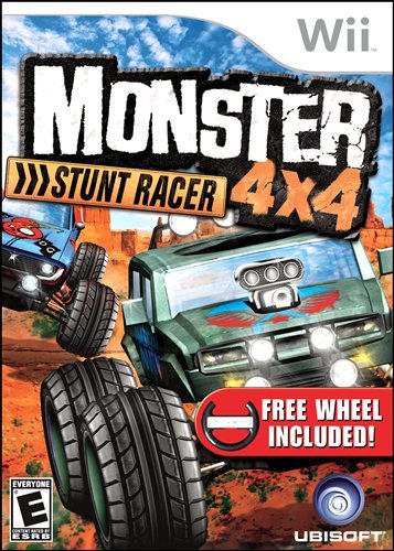 Monster 4x4 Stunt Racer with Wheel - Nintendo Wii