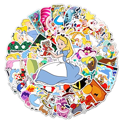 Anime Stickers 50Pcs Water Bottles Stickers for Kids Teens,Cartoon Waterproof Stickers,Luggage Bike Bumper Skateboard Computer Scrapbook Car Cup Decals Pack,Laptop Stickers Aesthetic