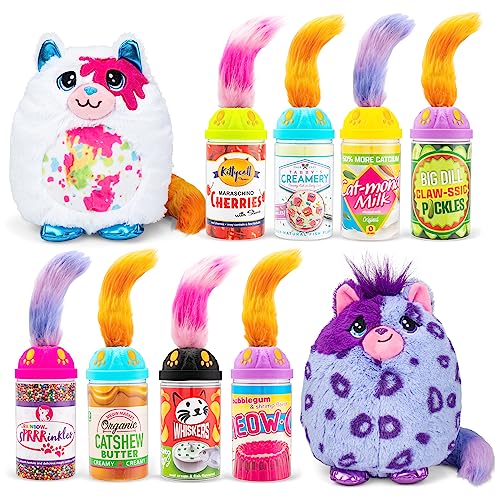 Misfittens Cats - Surprise Collectible Plush - Series 3 Wild Cats, Kittens, Stuffed Cat Plushie, Furry Surprise Toy for Girls, Boys, Kids and Toddlers Ages 3+, 1 Count (Pack of 1)