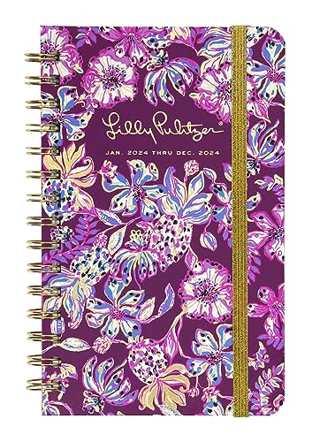 Lilly Pulitzer Daily Planner 2024, Amarena Cherry