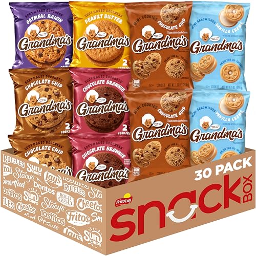 Grandma's Cookies, Variety Pack, (Pack of 30)