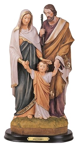 George S. Chen Imports SS-G-212.07 Holy Family Jesus Mary Joseph Religious Figurine Decoration, 12'