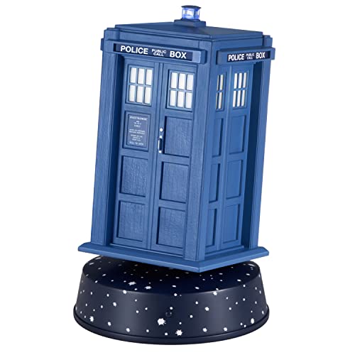 Hallmark Keepsake Tabletop Decoration, Doctor Who 60th Anniversary TARDIS With Light, Sound and Motion, Sci-Fi Gifts