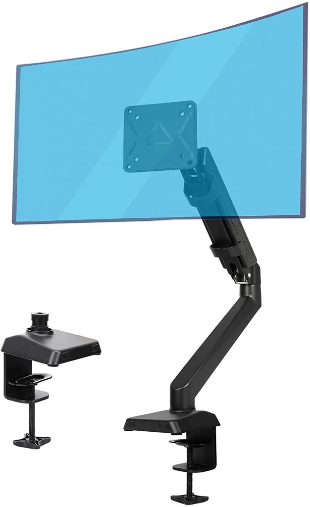 7.Adjustable Single Monitor Desk Mount